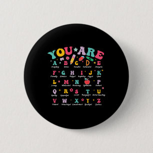 Alphabet Positive Affirmationen Ck Zur Schule Lehr Button