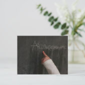 Alphabet Postcard Postkarte (Stehend Vorderseite)