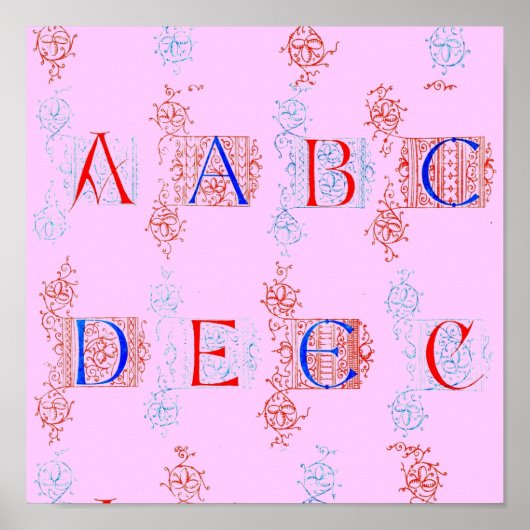 Alphabet Poster (Vorne)