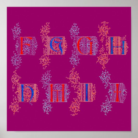 Alphabet Poster (Vorne)