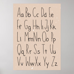Alphabet Poster