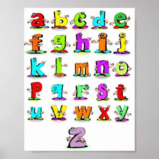 Alphabet Poster (Vorne)