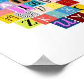 Alphabet Poster (Ecke)