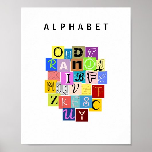 Alphabet Poster (Vorne)