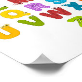 Alphabet Poster (Ecke)