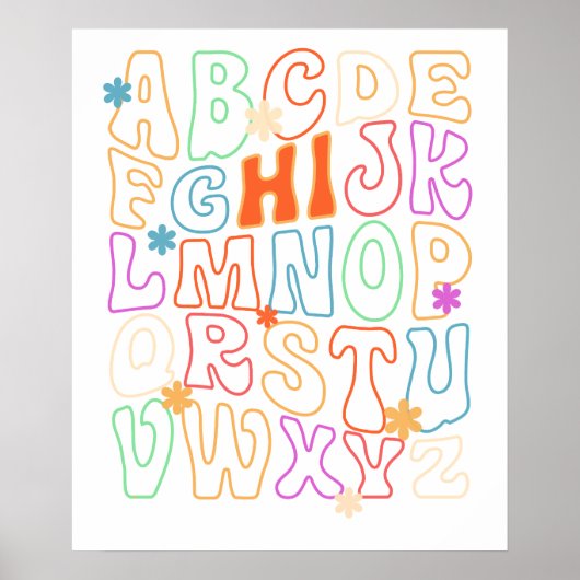 Alphabet Poster (Vorne)
