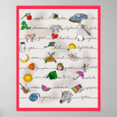Alphabet Poster (Vorne)
