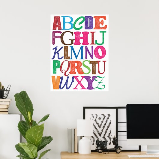 Alphabet Poster (Heimbüro)