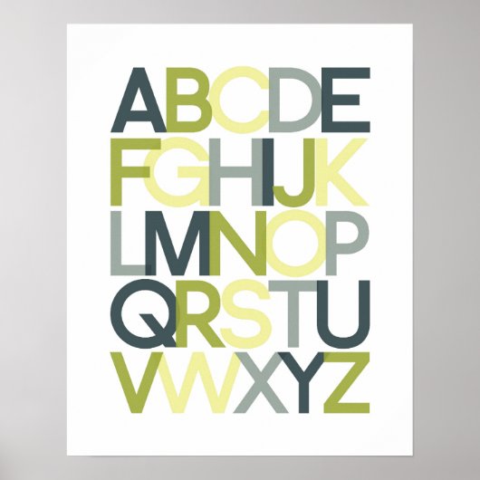 Alphabet Poster (Vorne)