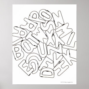 Alphabet Poster