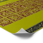 Alphabet Poster (Ecke)