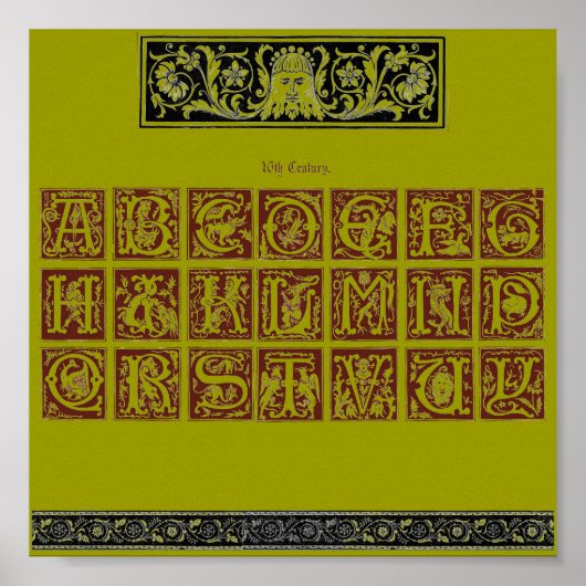 Alphabet Poster (Vorne)