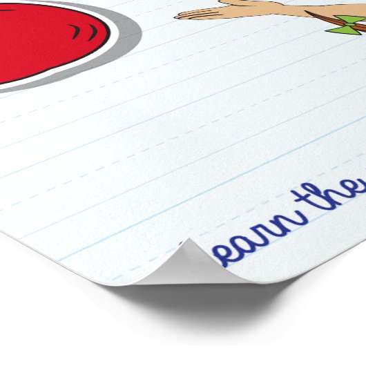 Alphabet Poster erlernen (Ecke)