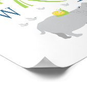 Alphabet Poster für Jungen (Ecke)