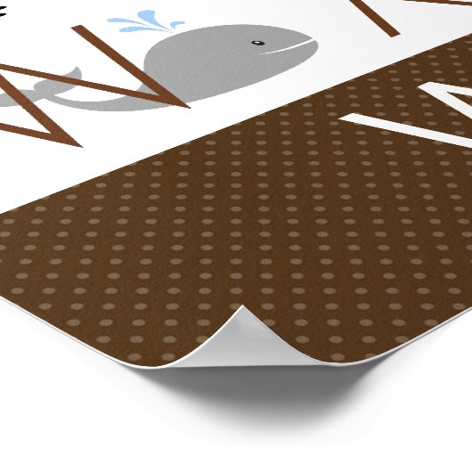 Alphabet Poster für Kinder (Ecke)