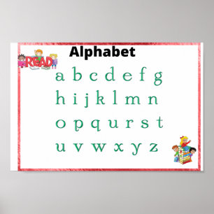 Alphabet-Poster Poster