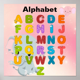 Alphabet-Poster Poster