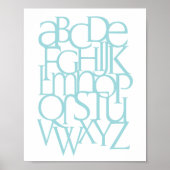 Alphabet Print Poster (Vorne)