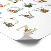 Alphabet Print Poster (Ecke)