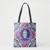 Alphabet Q mandala Tasche (Vorderseite)
