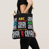 Alphabet Rainbow Black Tasche (Von Nahem)