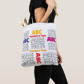 Alphabet Rainbow White Tasche (Von Nahem)