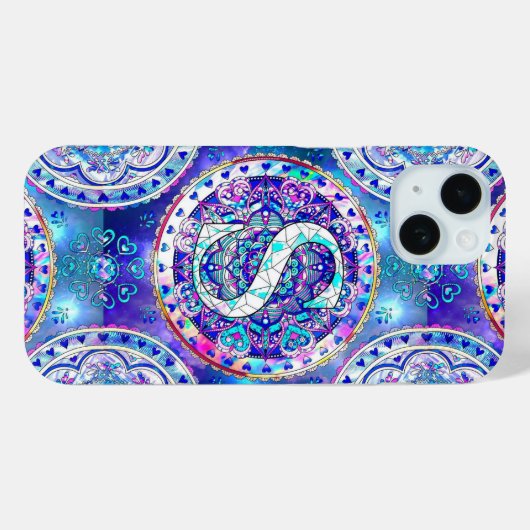 Alphabet S Case-Mate iPhone Hülle (Rückseite (Horizontal))