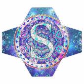 Alphabet S mandala Fußball (Flach)