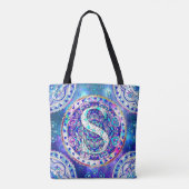 Alphabet S mandala Tasche (Rückseite)
