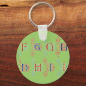 Alphabet Schlüsselanhänger (Vorderseite)