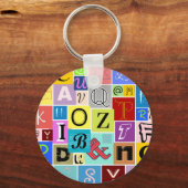 Alphabet Schlüsselanhänger (Vorderseite)