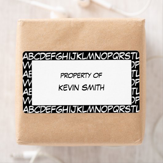 Alphabet School Labels (Insitu)