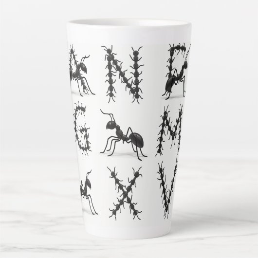 Alphabet schwarz milchtasse (Vorderseite)