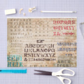 Alphabet Seidenpapier (Handwerk)