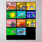 Alphabet Seite 2 Poster (Vorne)