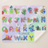 Alphabet Sherpadecke (Vorderseite (Horizontal))