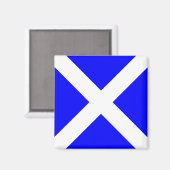 Alphabet-Signalbuchstabe der Wasserflagge M (Mike) Magnet (Vorderseite/Rückseite)