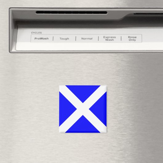 Alphabet-Signalbuchstabe der Wasserflagge M (Mike) Magnet (In Situ (Geschirrspüler))