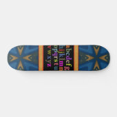 Alphabet Skateboard (Horizontal)