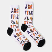 Alphabet Socks Socken (Rechts)