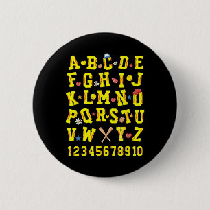 Alphabet Softll Abc Zahlen Buchstaben Kinder Junge Button