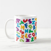 Alphabet Soup Mug Kaffeetasse (Links)