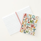 Alphabet Soup Notizblock (Innenseite)