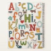 Alphabet Soup Planer (Rückseite)