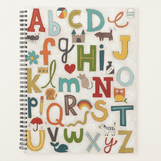 Alphabet Soup Planer (Vorderseite)