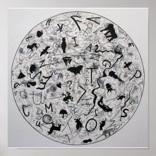 Alphabet Soup Poster (Vorne)