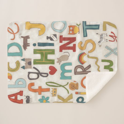 Alphabet Soup Sherpadecke (Vorderseite (Horizontal))