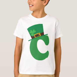 Alphabet St. Patricks Tagesdes buchstabe-C T-Shirt