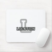 Alphabet-Stadt Mousepad (Mit Mouse)
