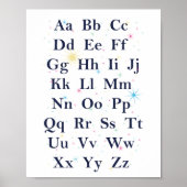 Alphabet Stars Poster (Vorne)